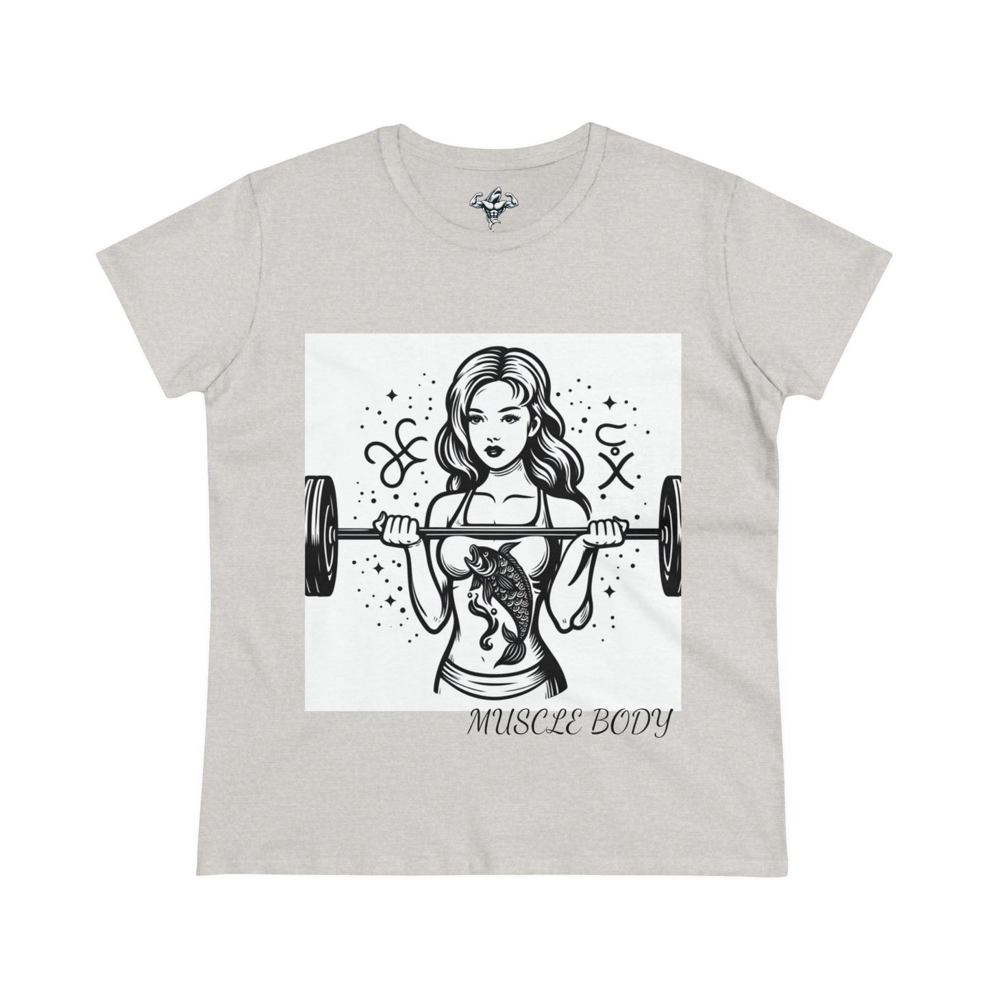 Women's Pisces Midweight Cotton Tee