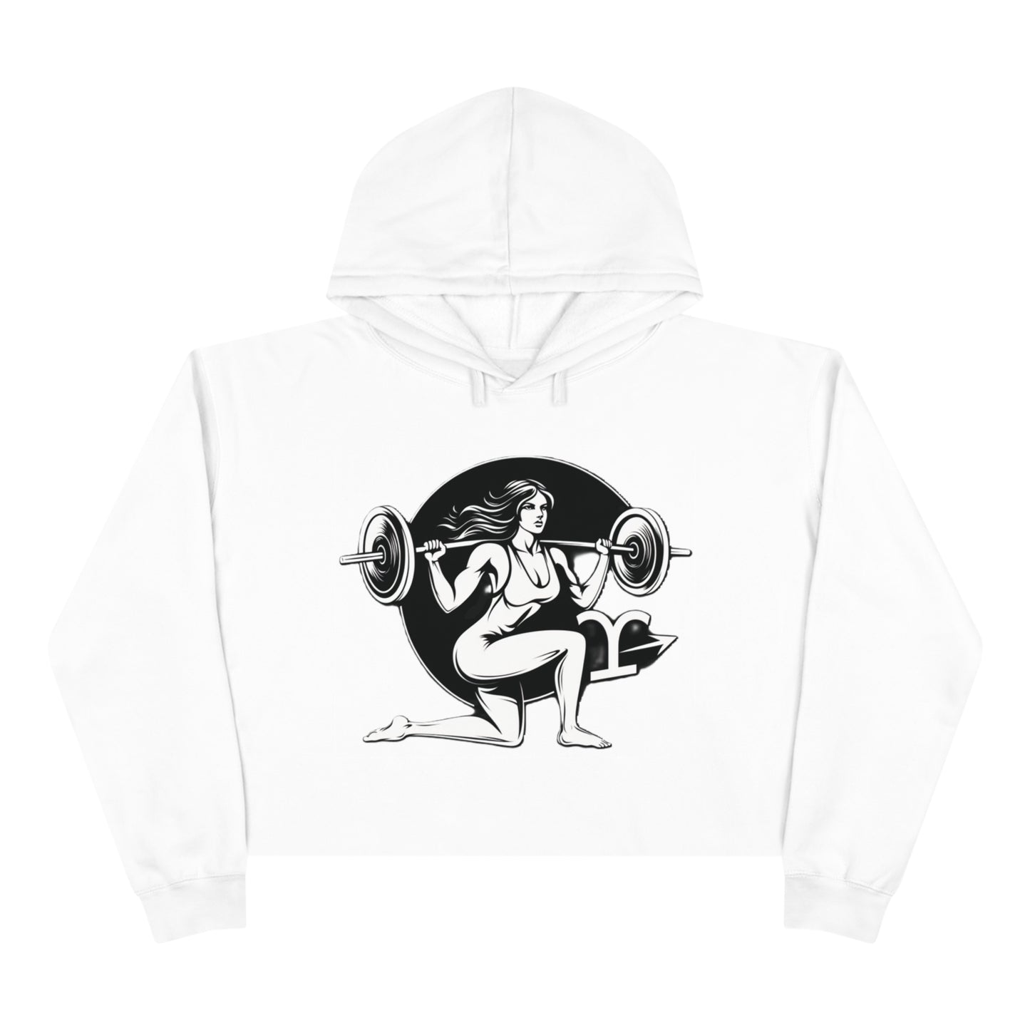 Sagittarius Crop Hoodie