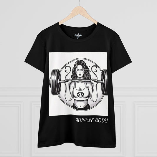 Women's Cancer Midweight Cotton Tee