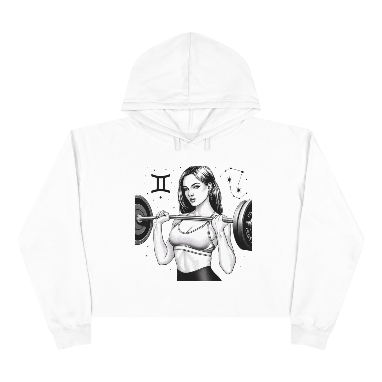 Gemini Crop Hoodie