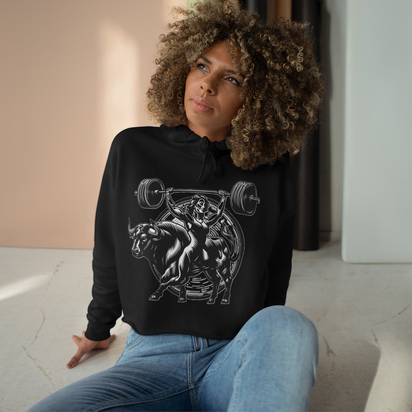 Taurus Crop Hoodie