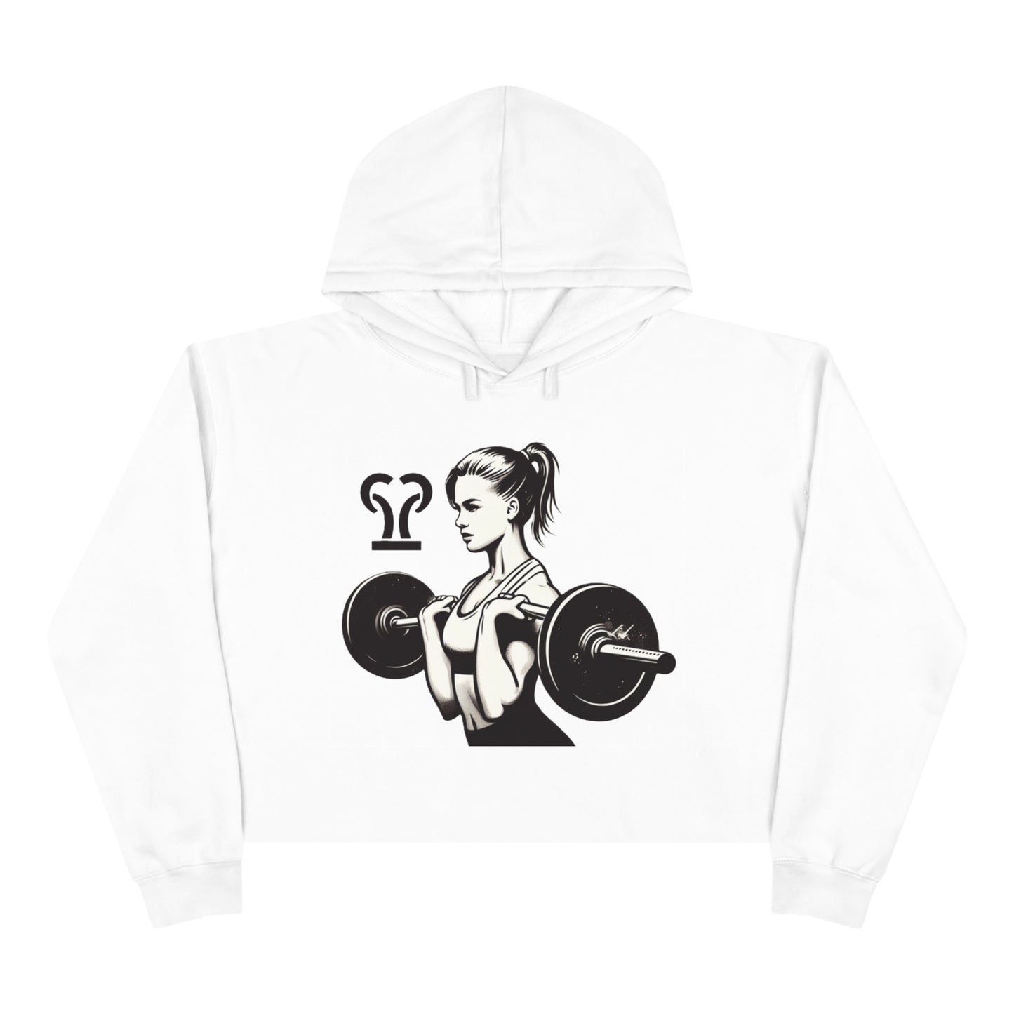 Aries Crop Hoodie