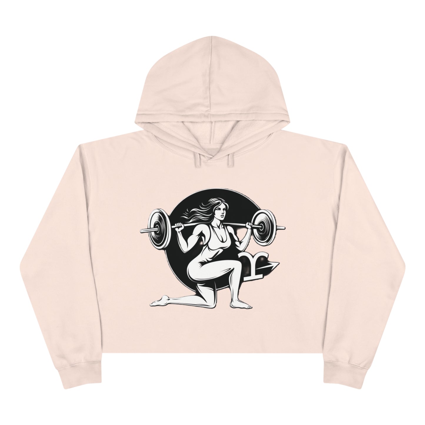 Sagittarius Crop Hoodie