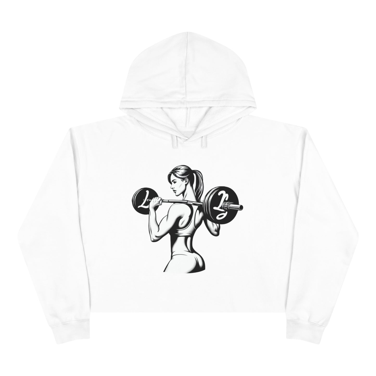 Libra Crop Hoodie