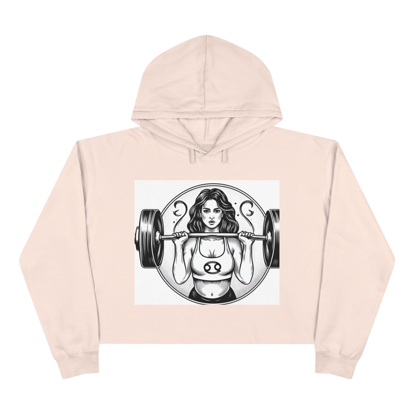 Cancer Crop Hoodie