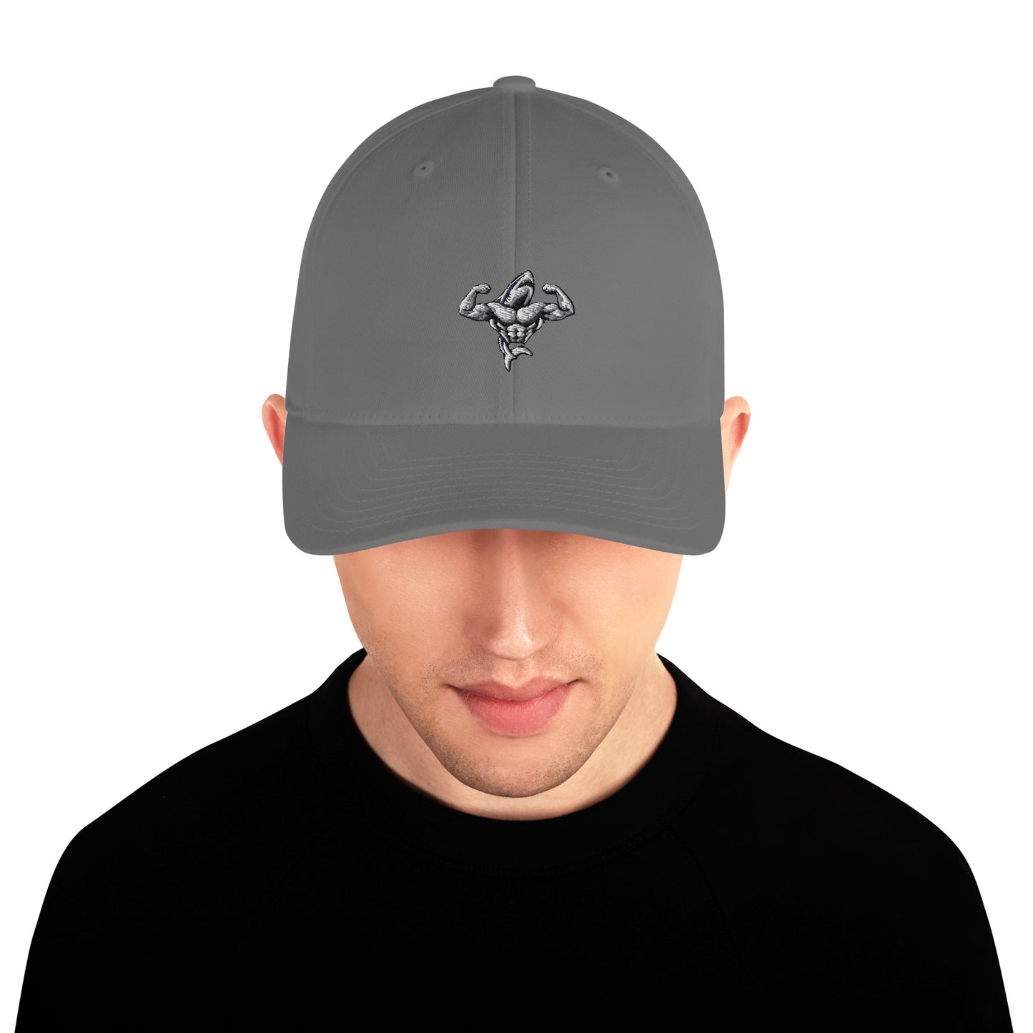 Muscle Body Embroidered Structured (Fitted) Twill Cap