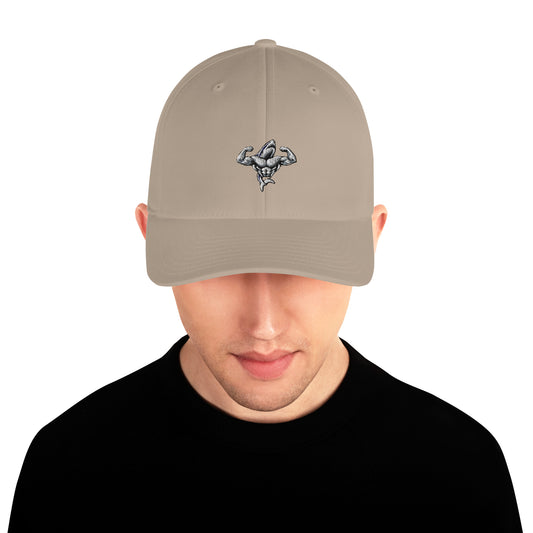 Muscle Body Embroidered Structured (Fitted) Twill Cap