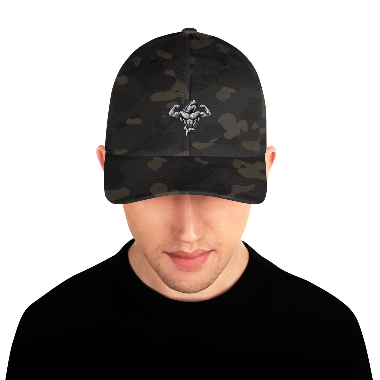 Muscle Body Embroidered Structured (Fitted) Twill Cap