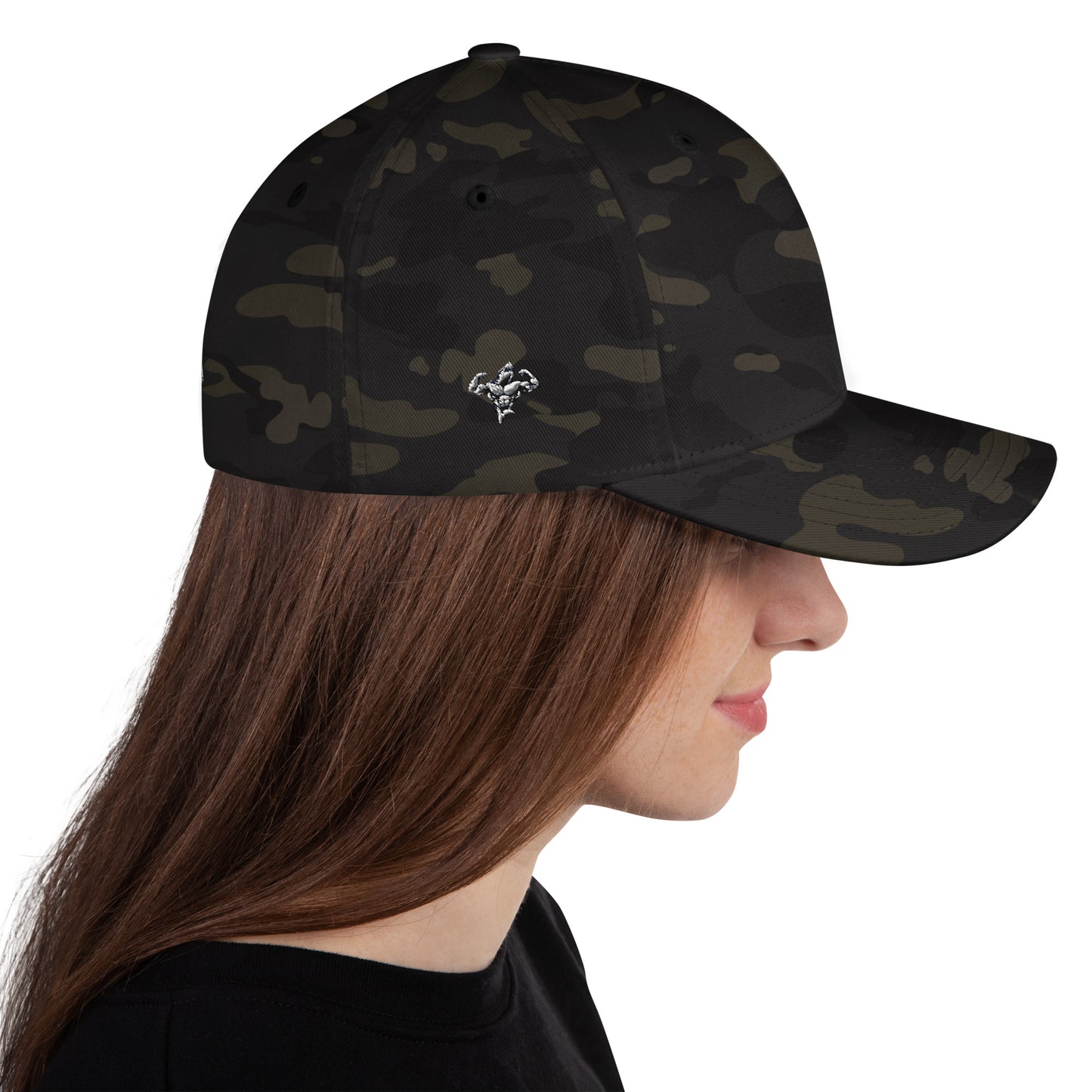 Muscle Body Embroidered Structured (Fitted) Twill Cap