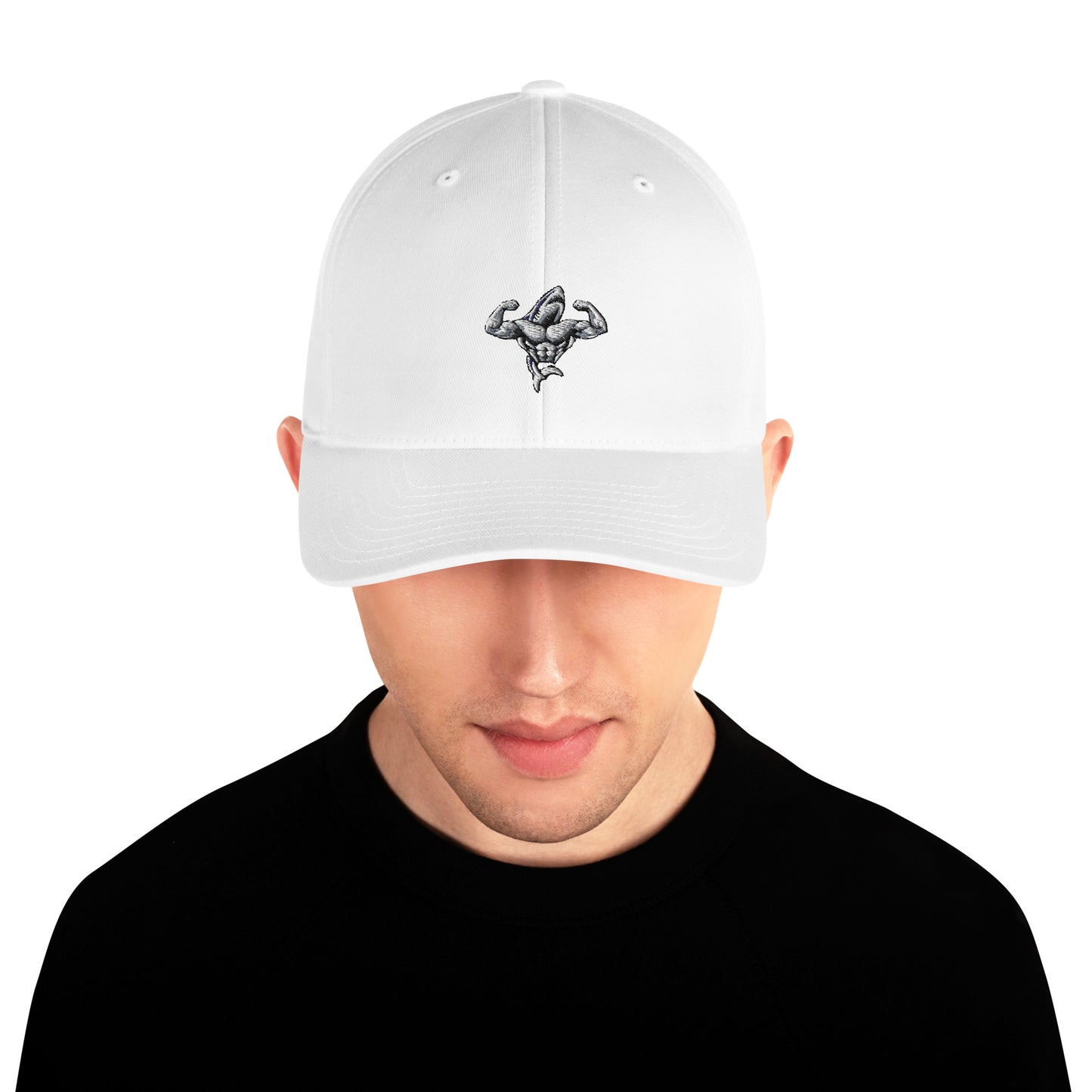 Muscle Body Embroidered Structured (Fitted) Twill Cap