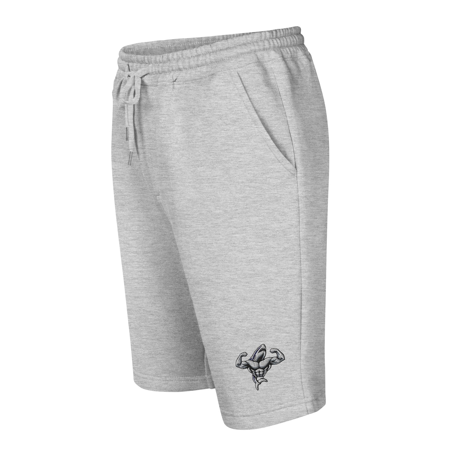 Men's Muscle Body Embroidered Fleece Shorts