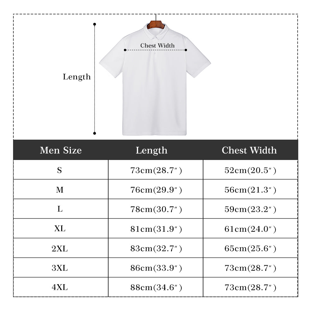 Mens Muscle Body Polo Shirt