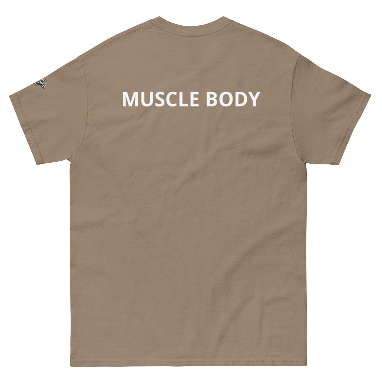 Men's Muscle Body Embroidered Tee