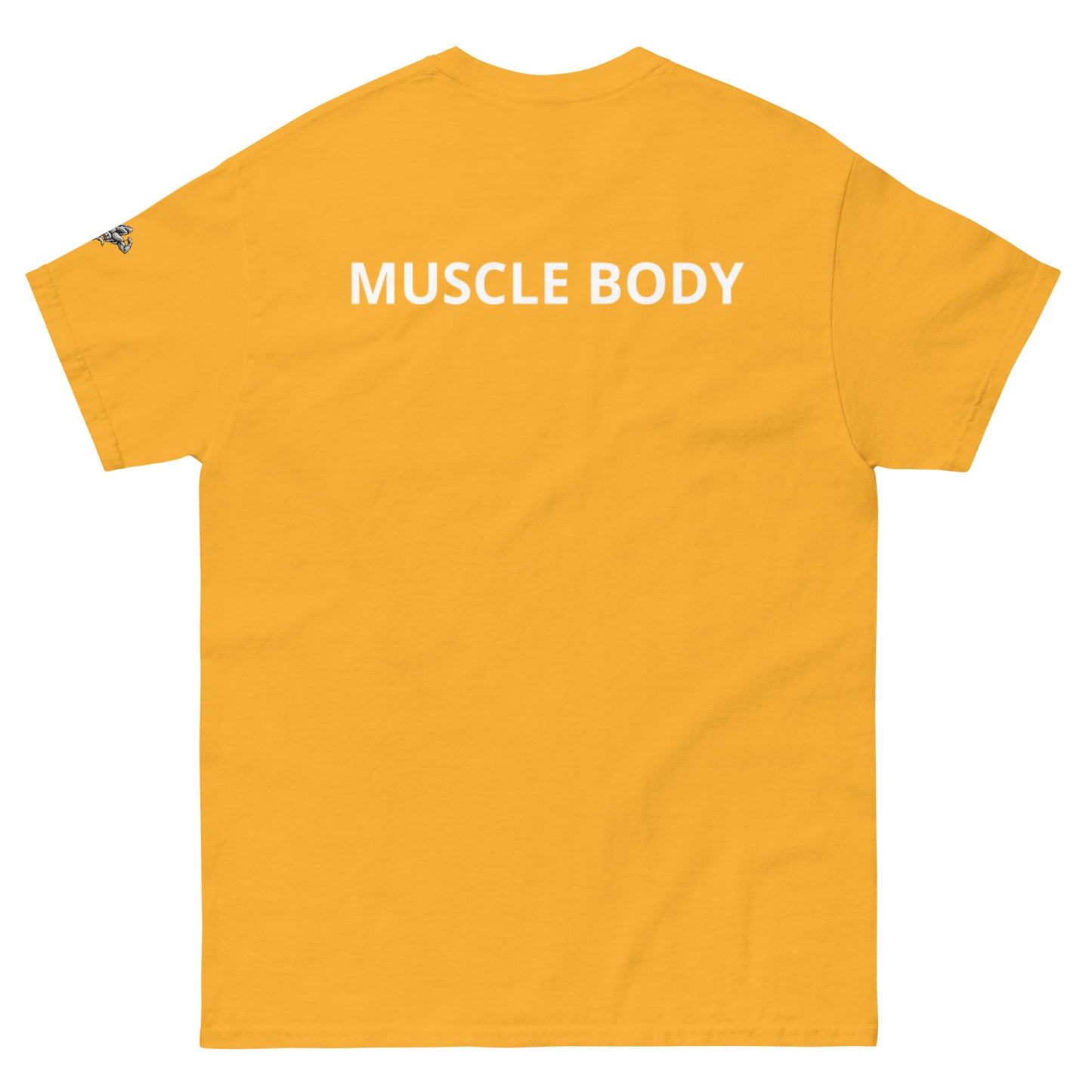 Men's Muscle Body Embroidered Tee