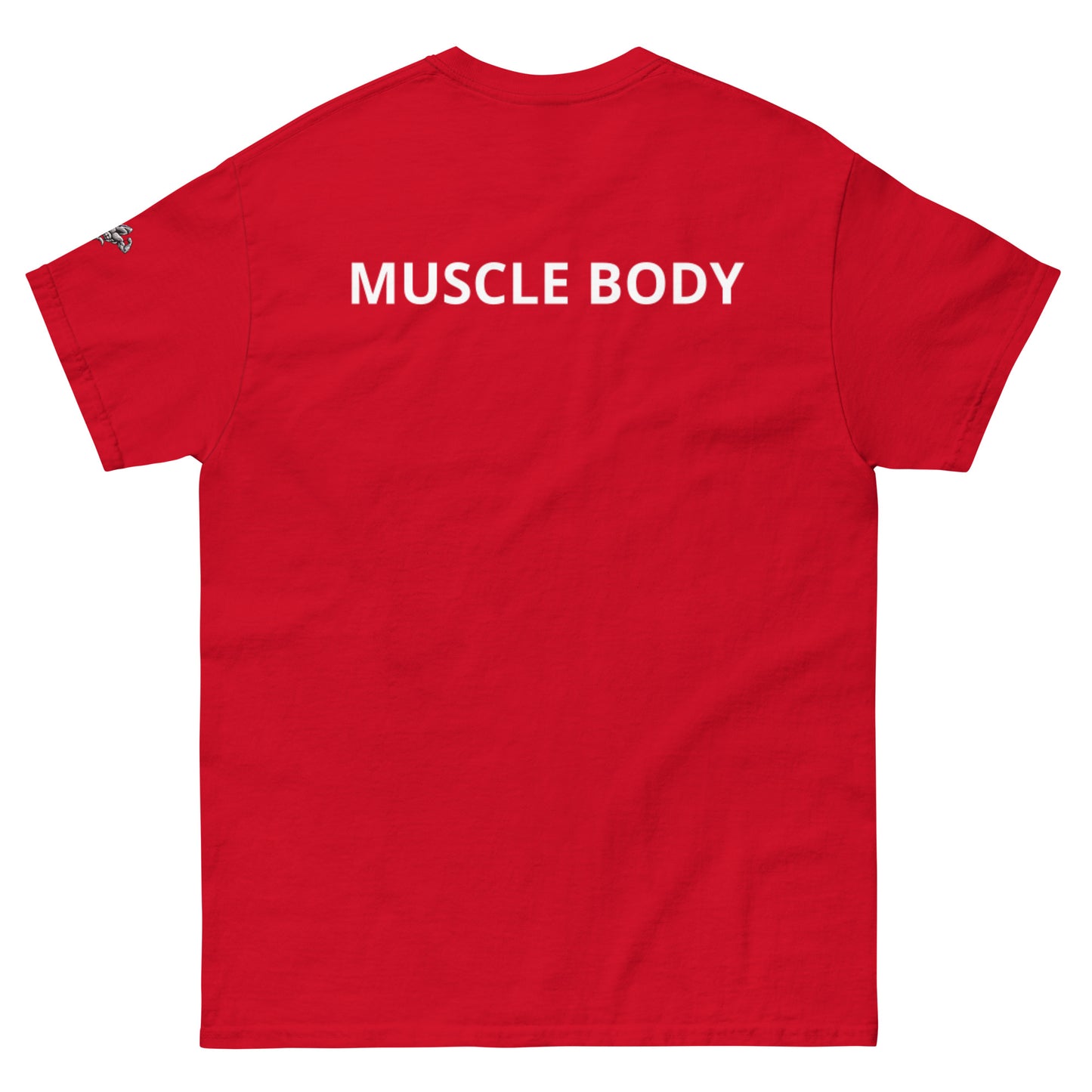 Men's Muscle Body Embroidered Tee