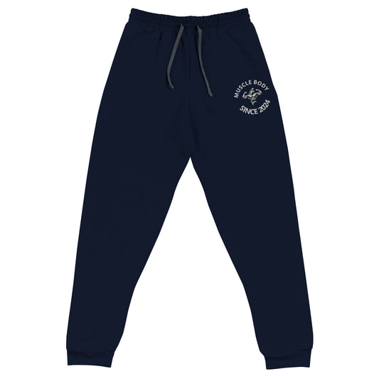 Men's Muscle Body Embroidered Joggers