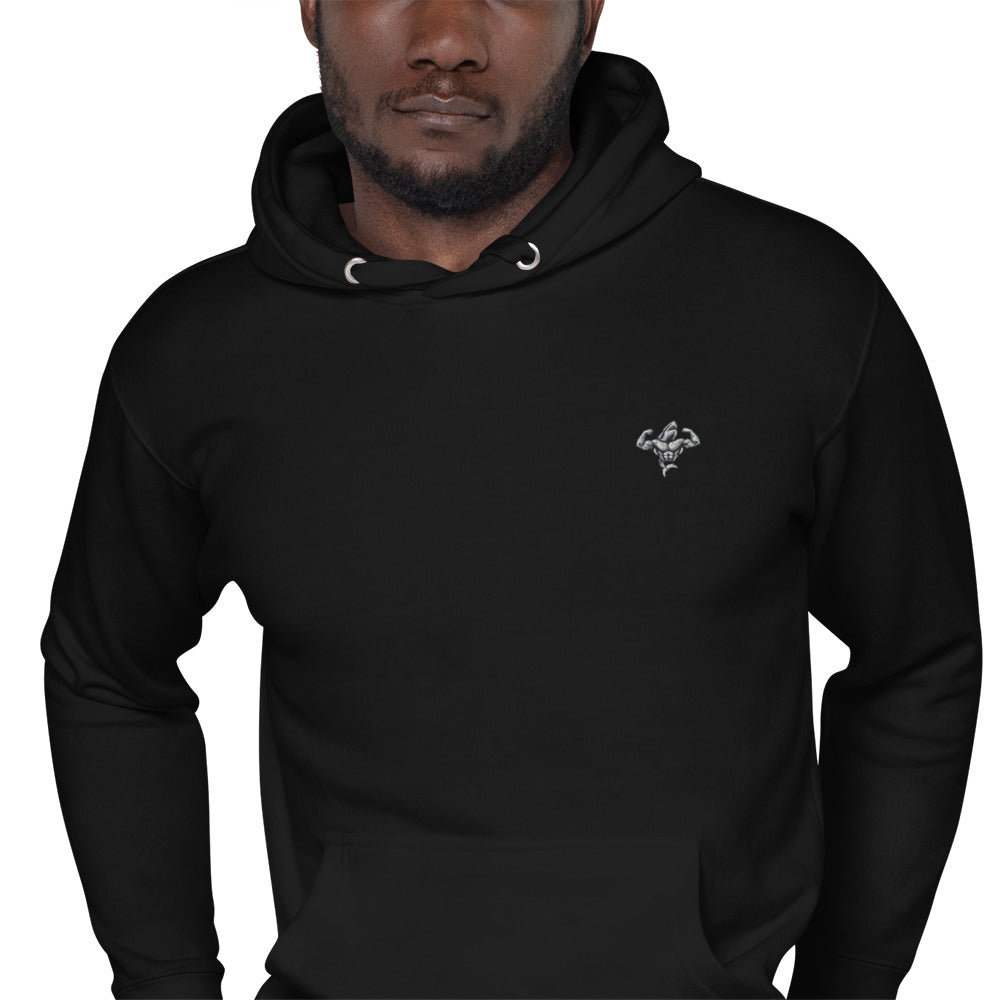 Muscle Body Men's Embroidered Hoodie