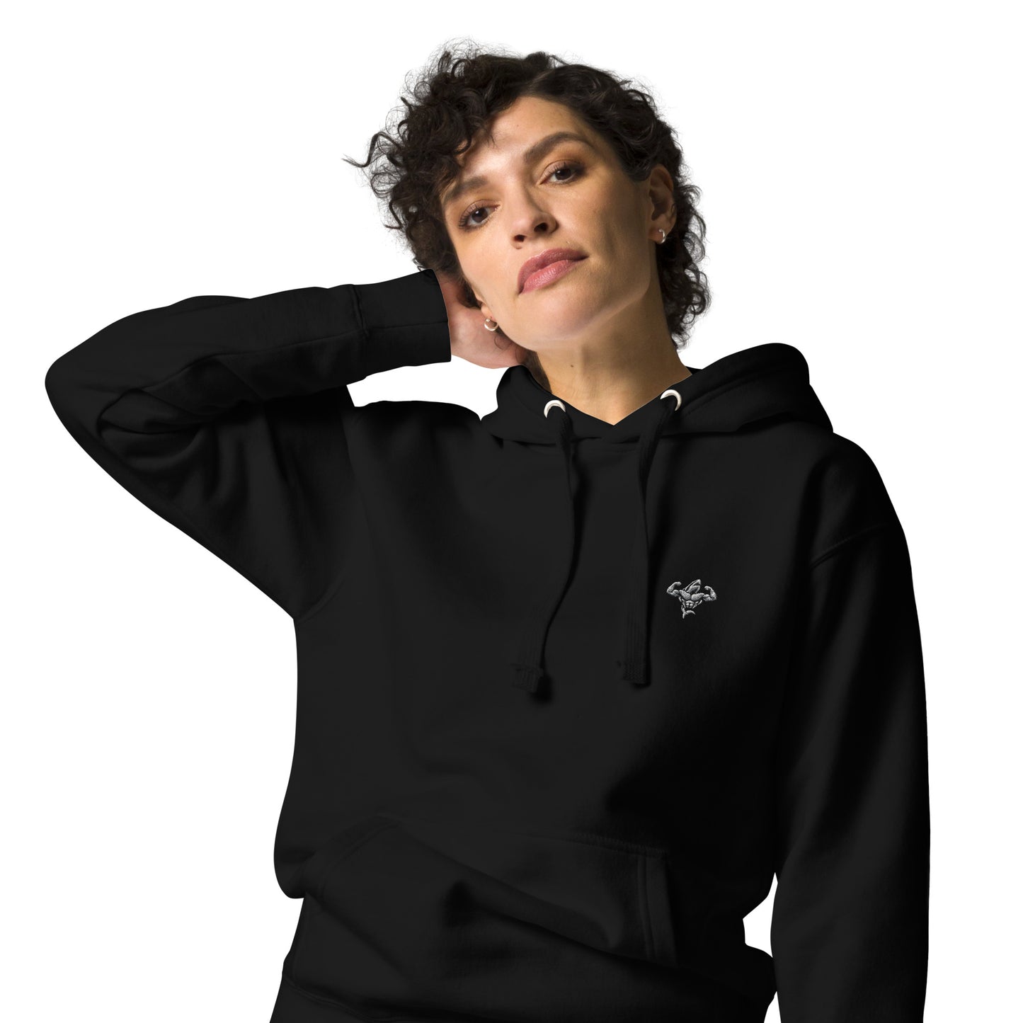 Muscle Body Embroidered Women's Hoodie