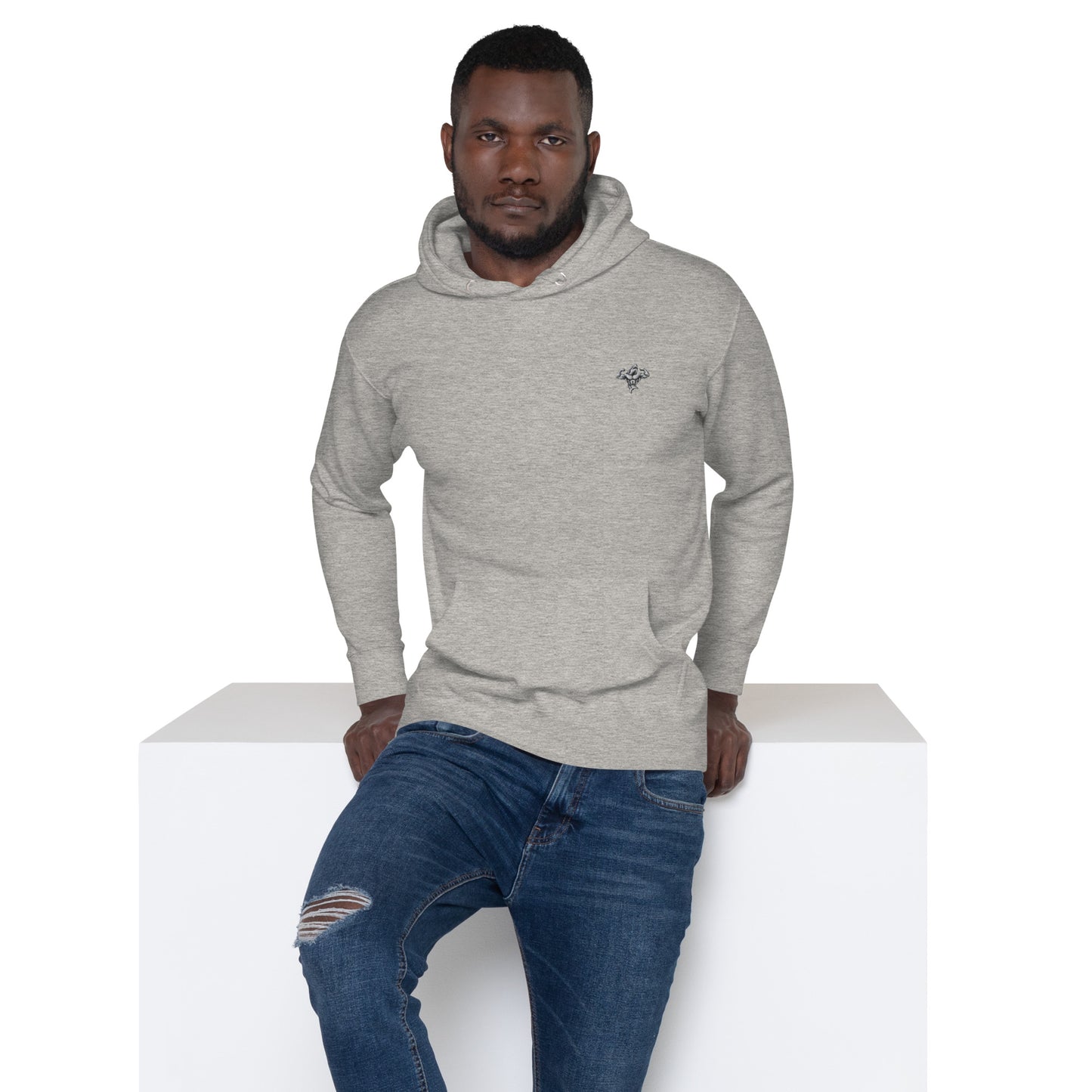 Muscle Body Men's Embroidered Hoodie