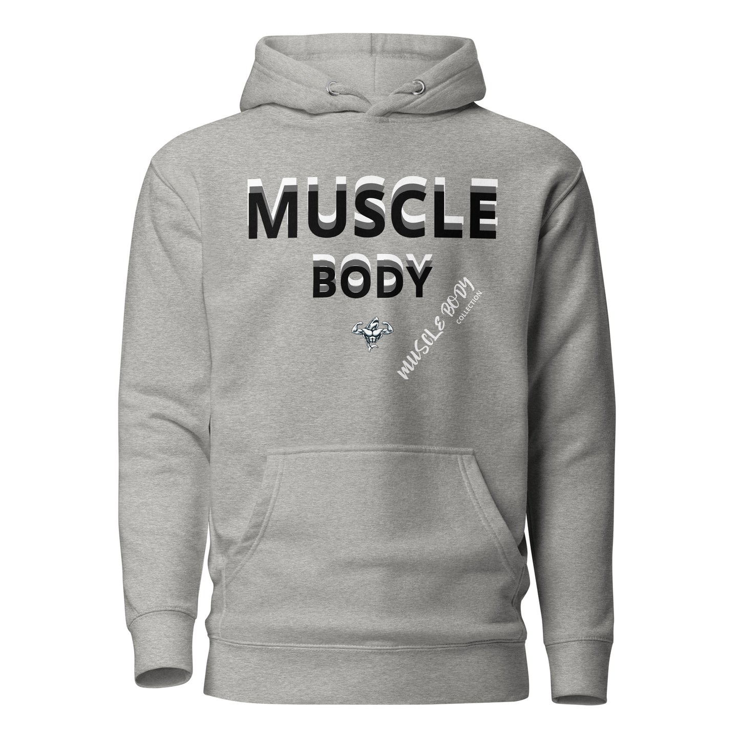 Muscle Body 3D Style Unisex Hoodie