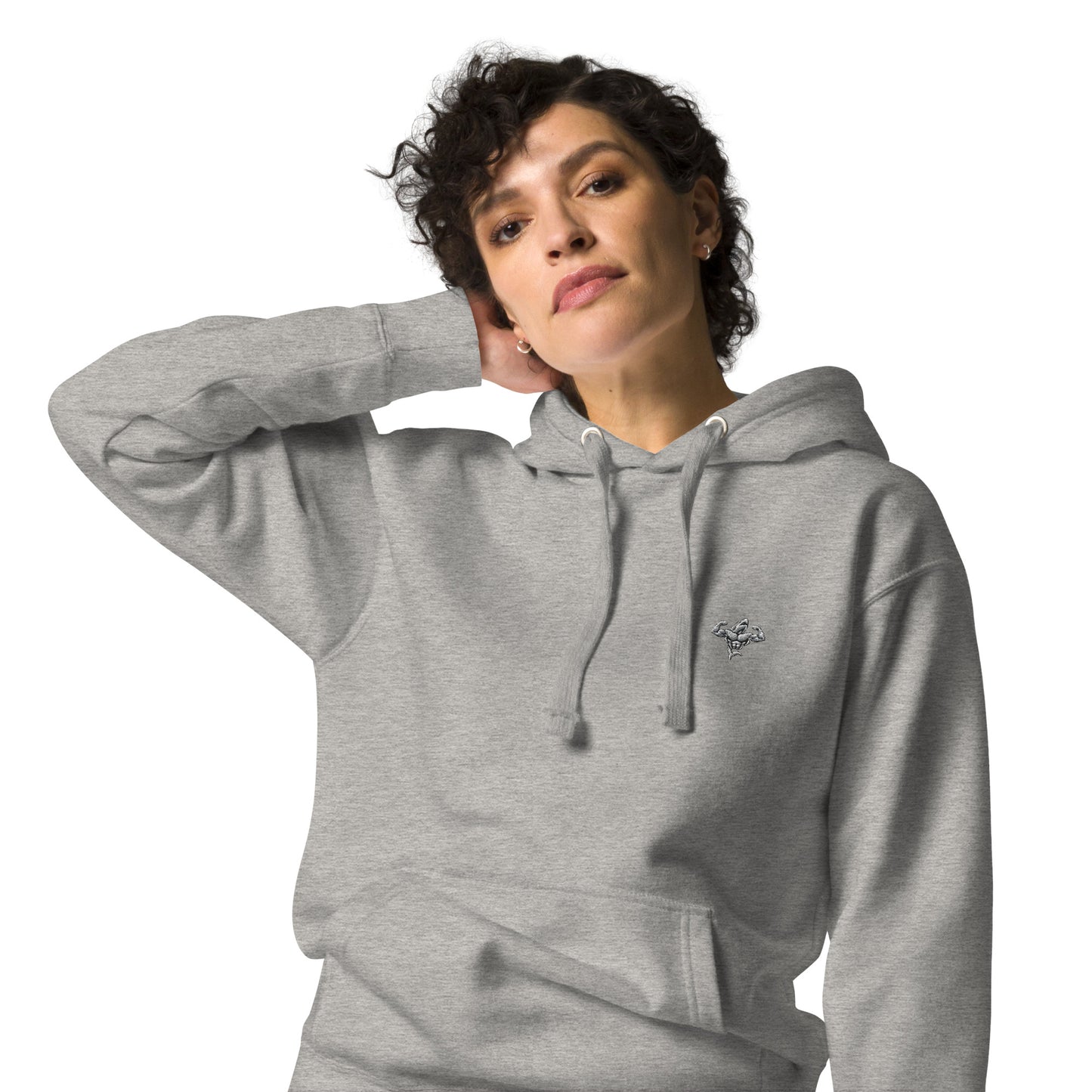 Muscle Body Embroidered Women's Hoodie