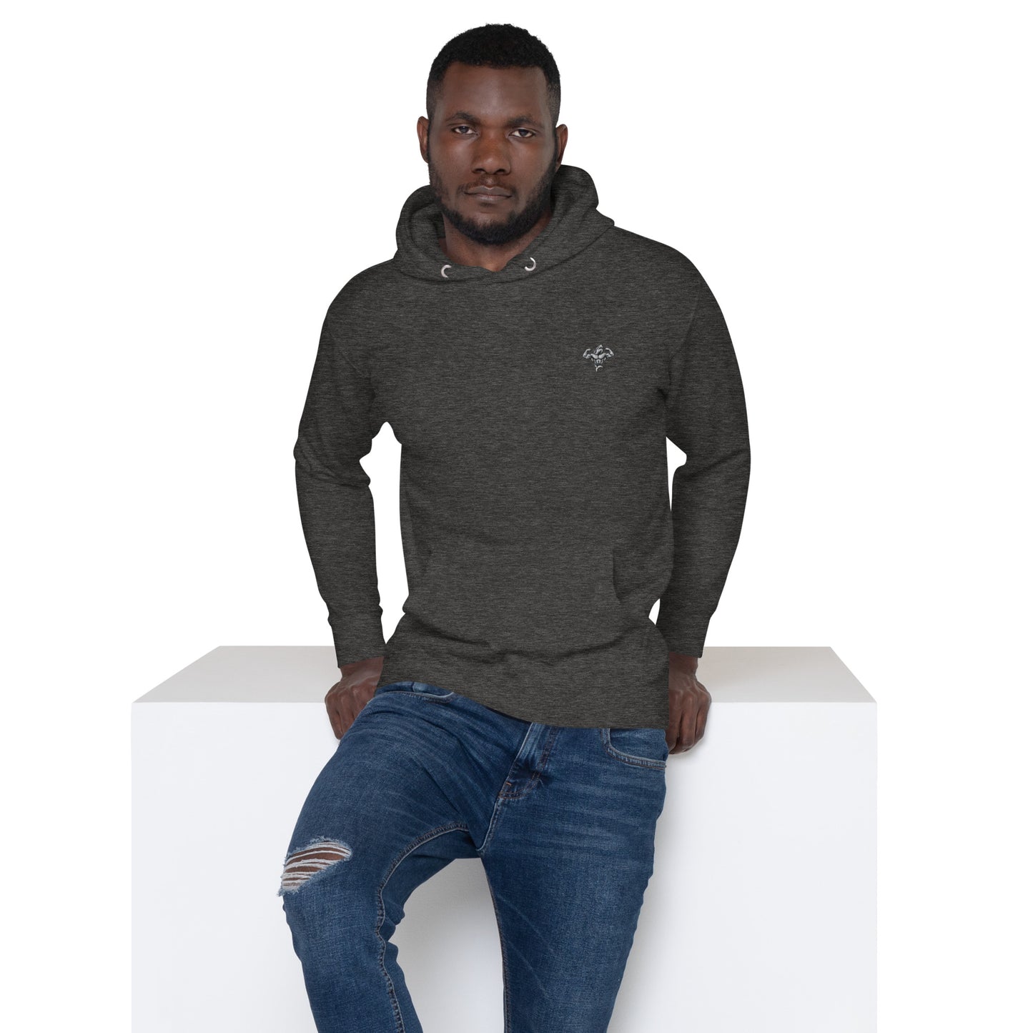 Muscle Body Men's Embroidered Hoodie