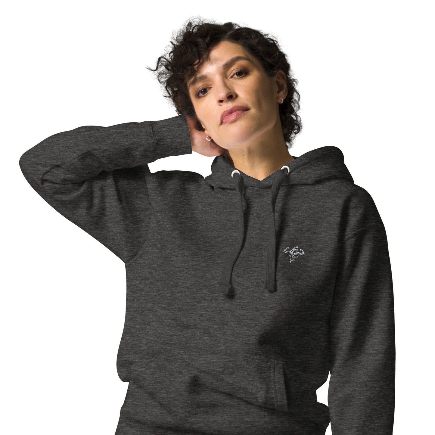 Muscle Body Embroidered Women's Hoodie