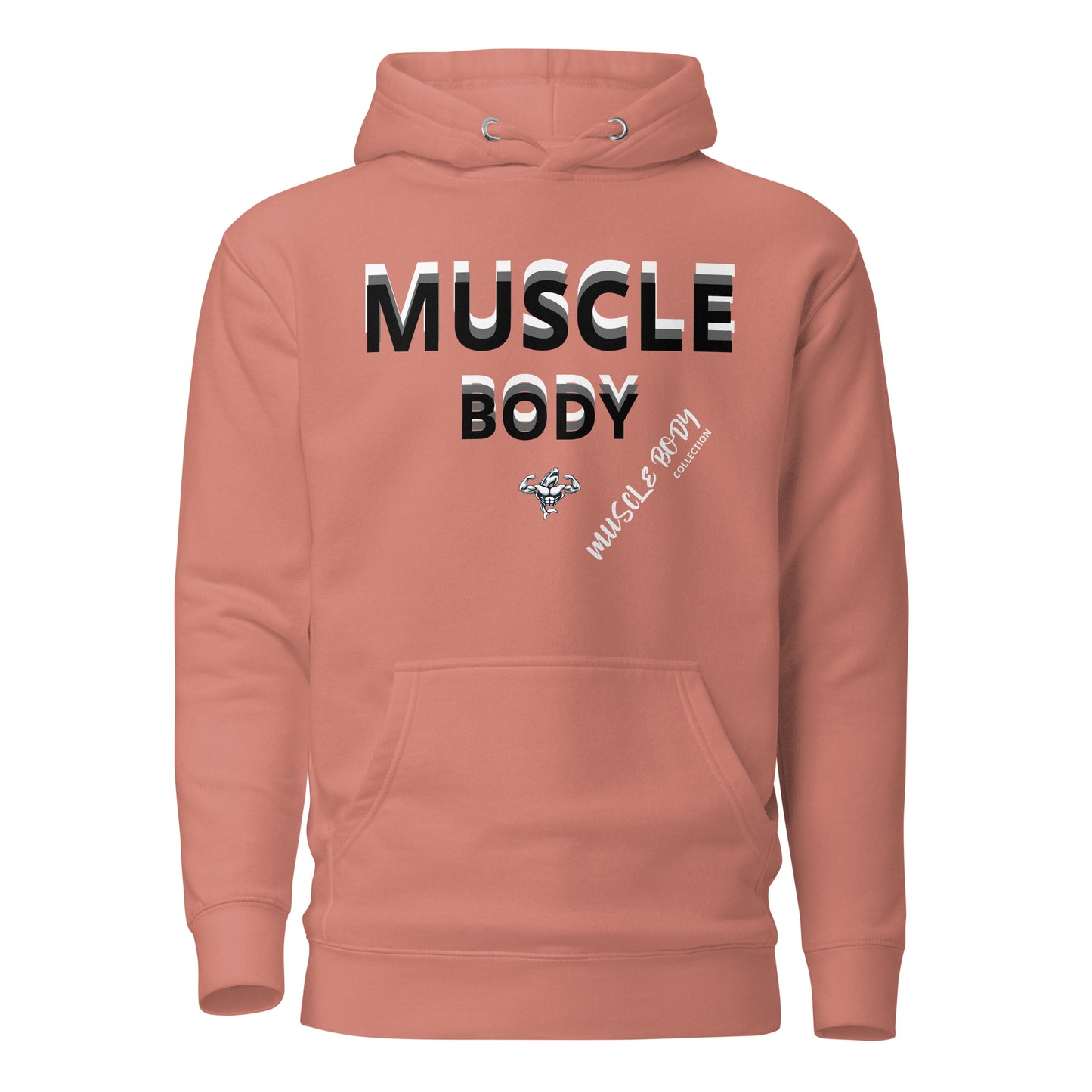 Muscle Body 3D Style Unisex Hoodie