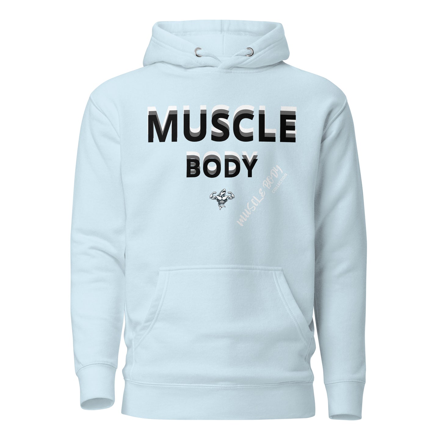 Muscle Body 3D Style Unisex Hoodie