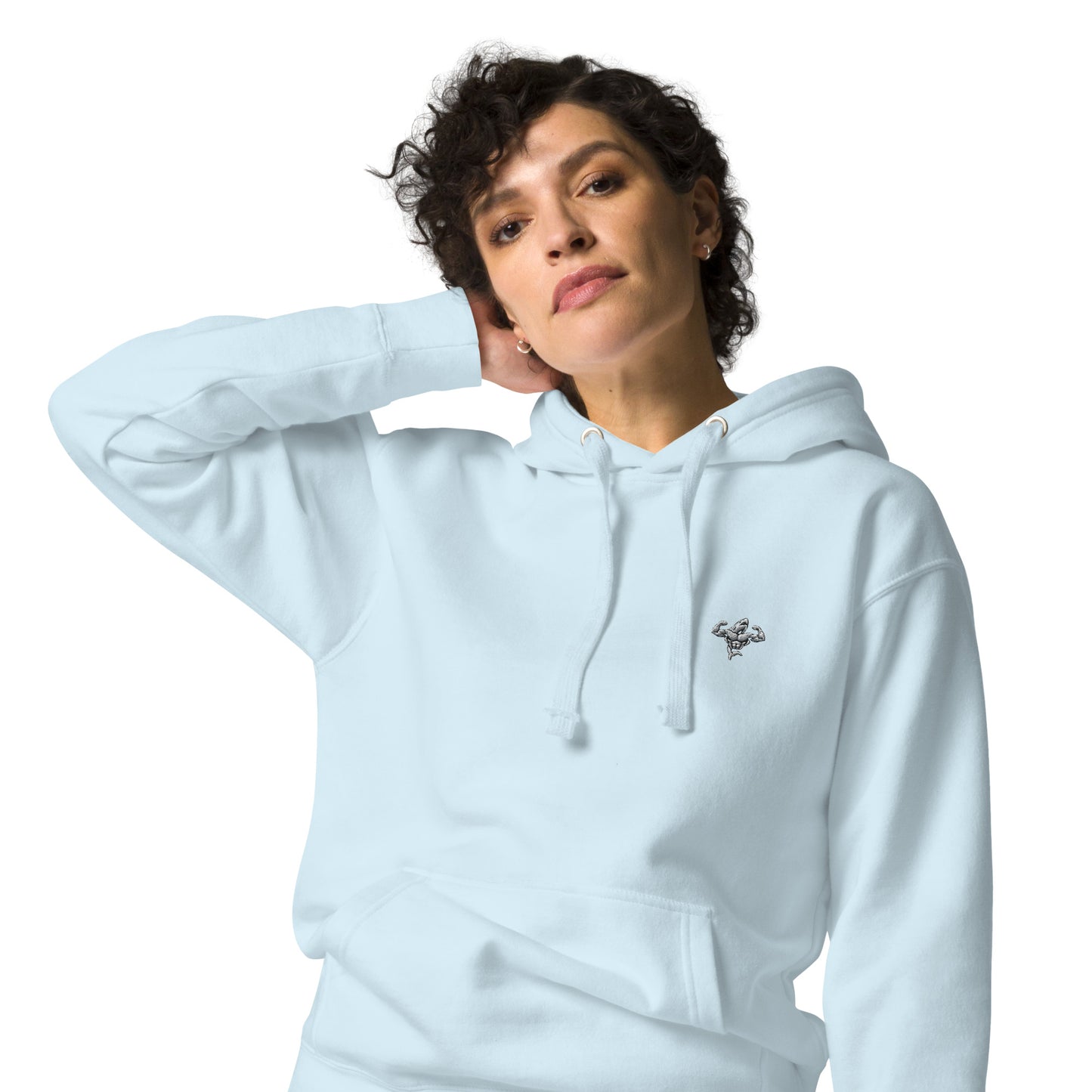 Muscle Body Embroidered Women's Hoodie