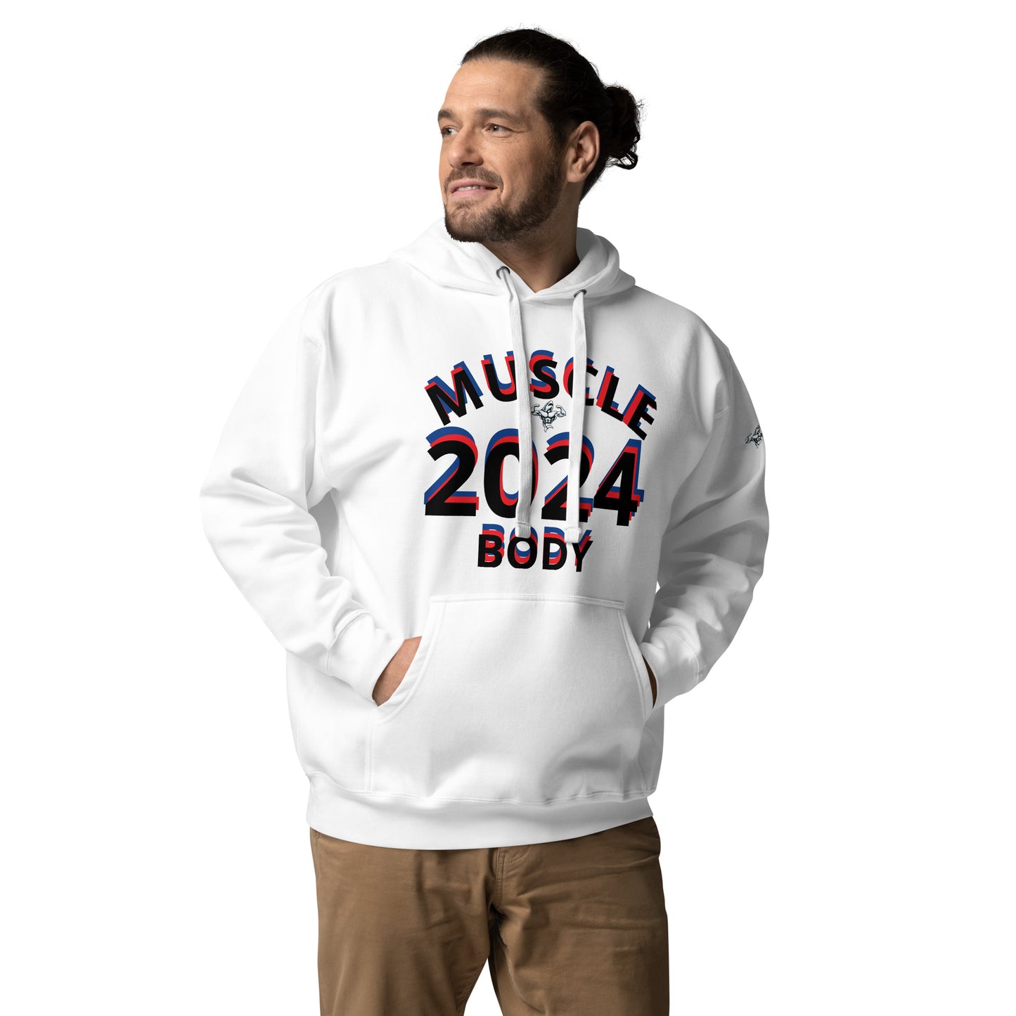 Muscle Body 3D Style Unisex Hoodie