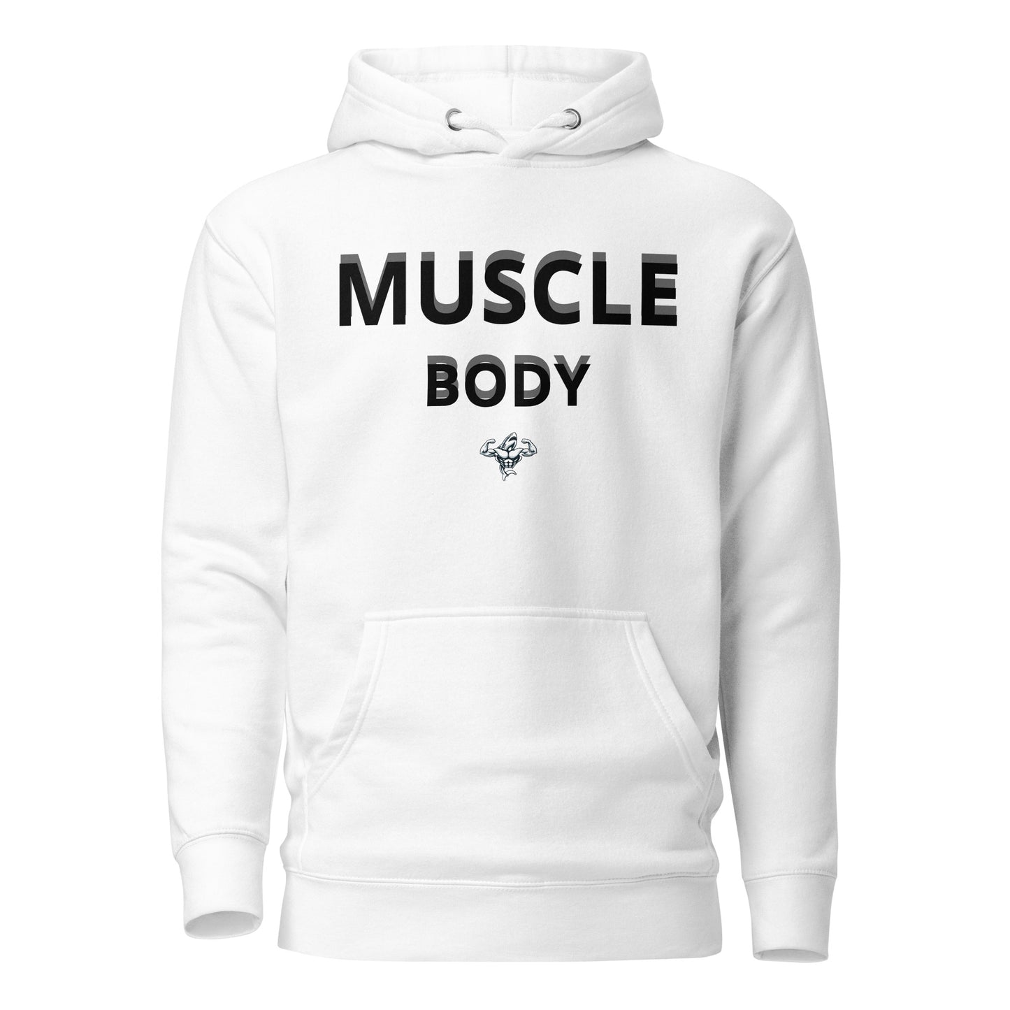 Muscle Body 3D Style Unisex Hoodie