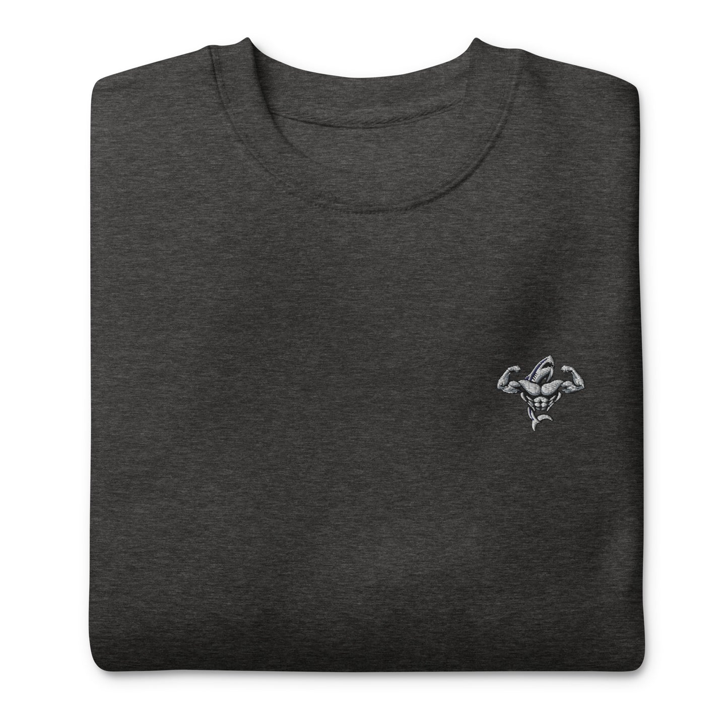 Muscle Body Embroidered Premium Cotton Sweatshirt