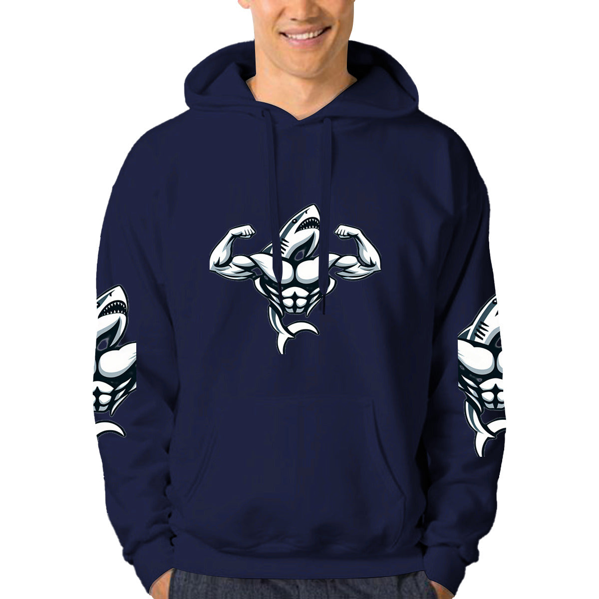 Men's Muscle Body Hoodie