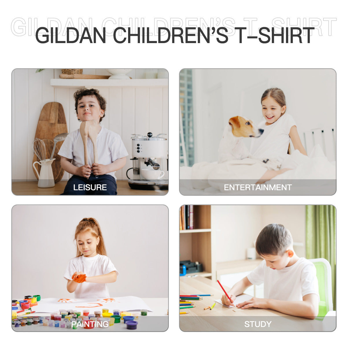 Muscle Body Children's Unisex T-Shirt