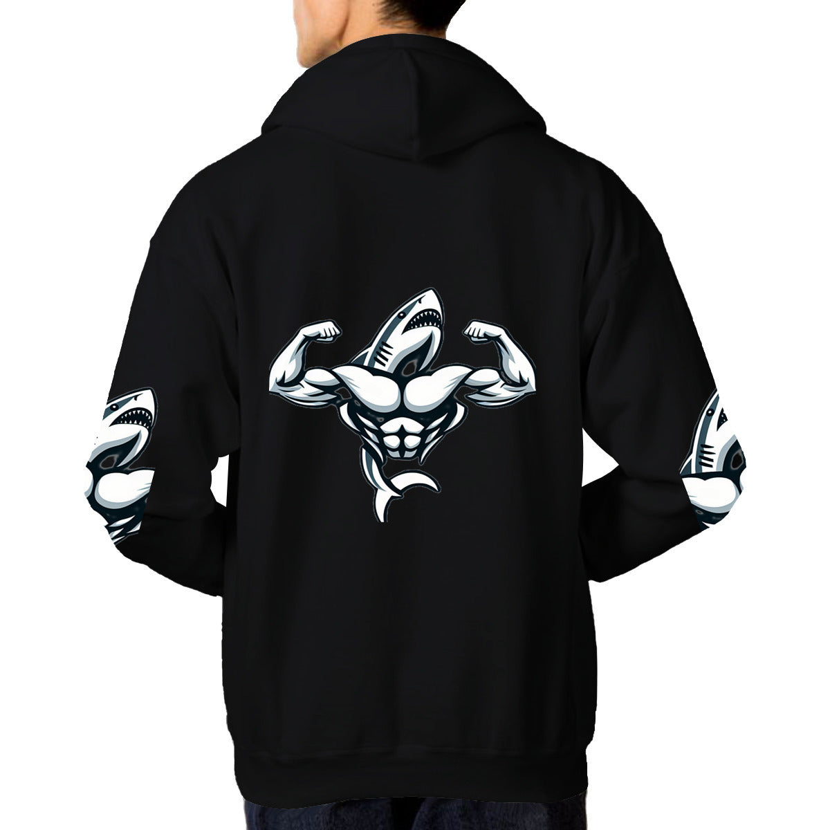 Men's Muscle Body Hoodie