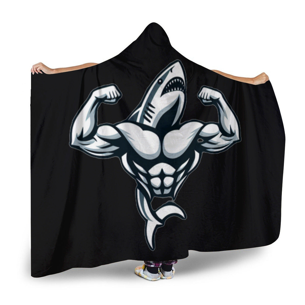 Muscle Body Adult Cap Blanket