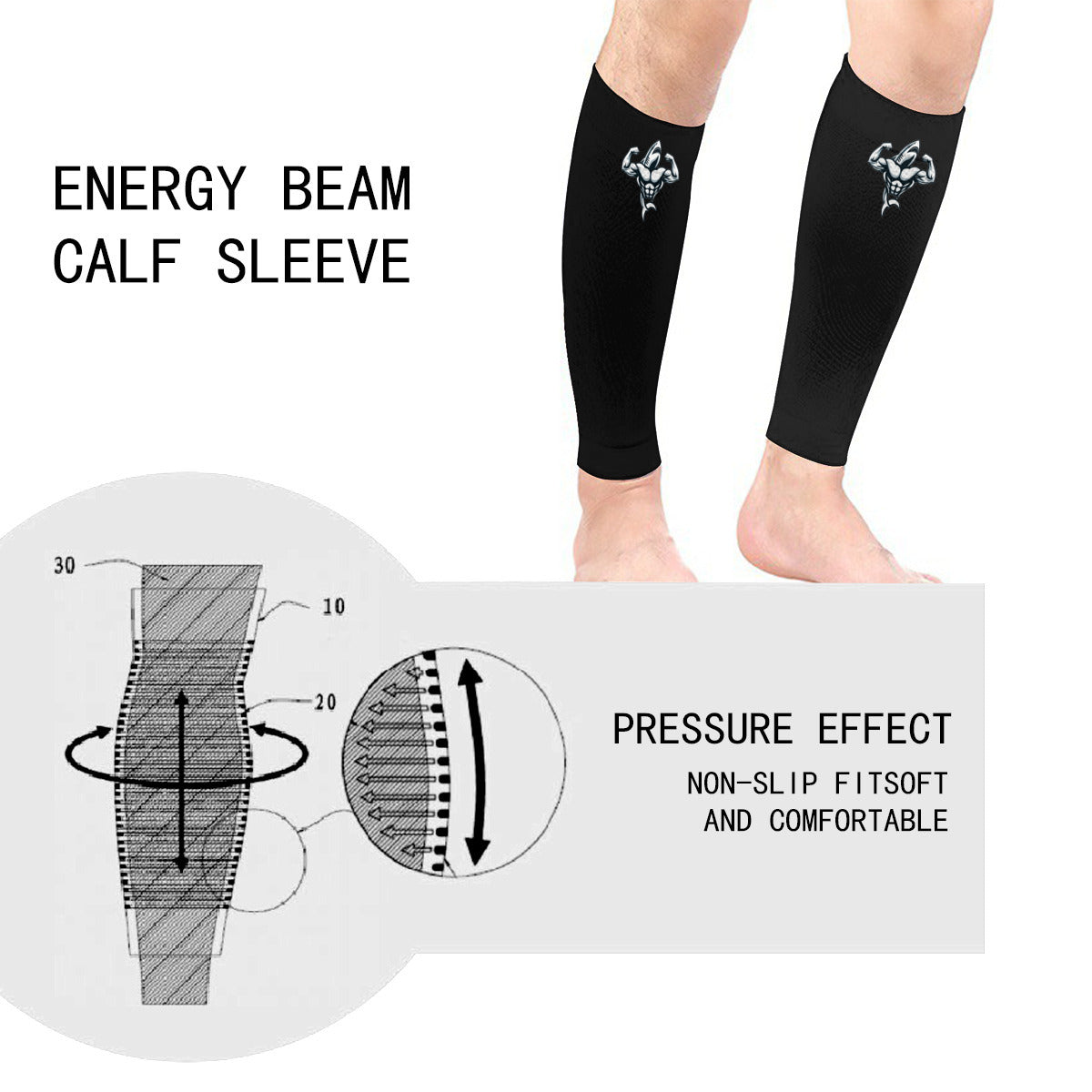 Muscle Body Calf Cover