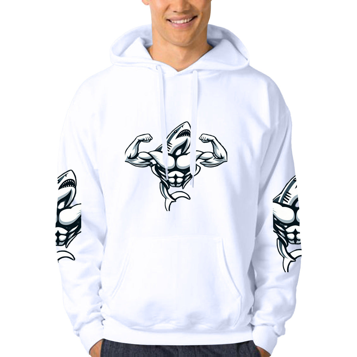 Men's Muscle Body Hoodie