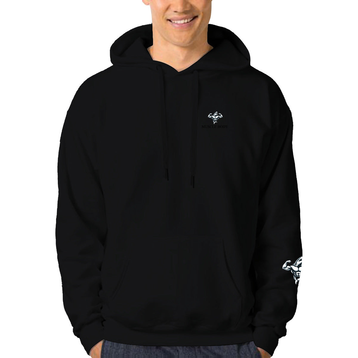 Men's Muscle Body Hoodie