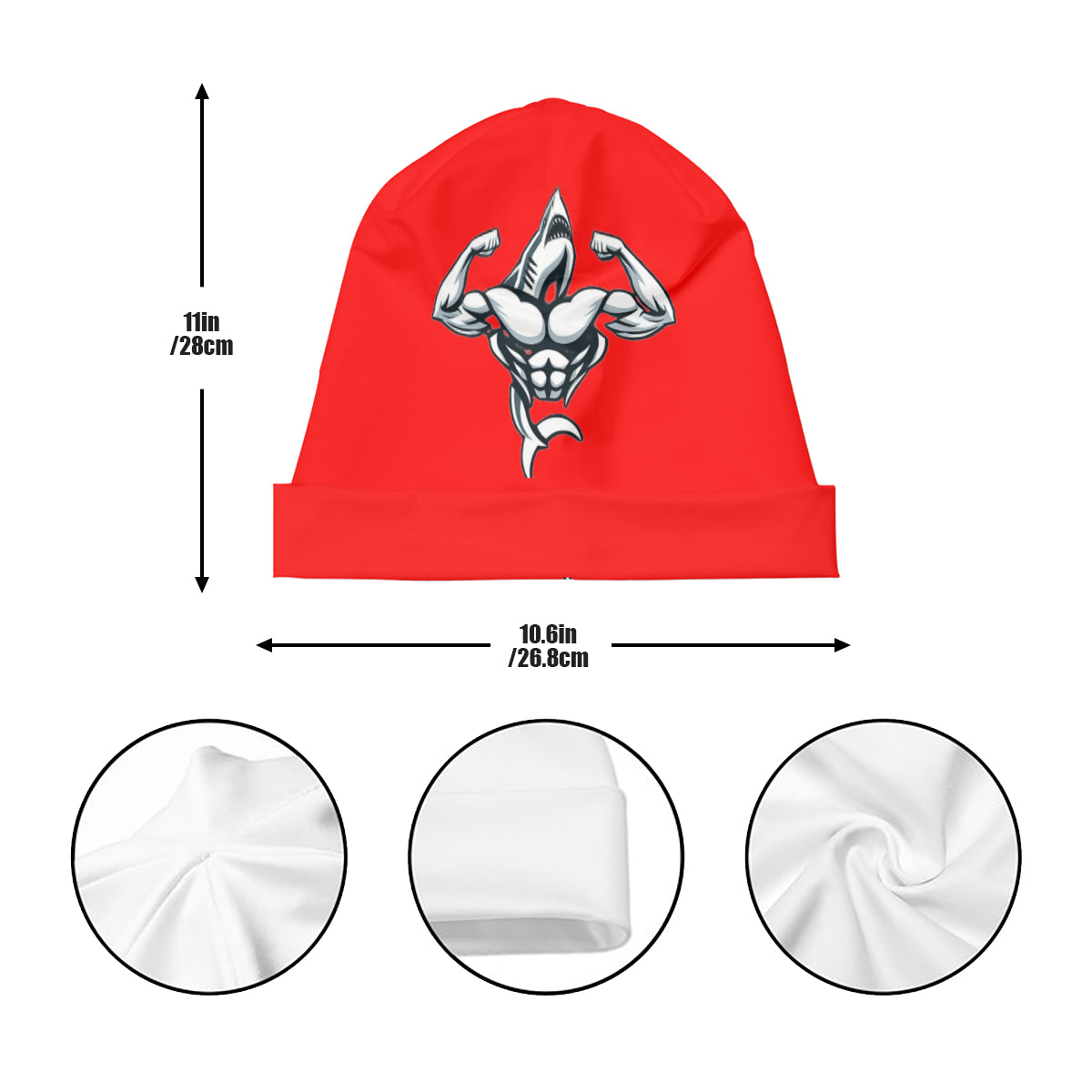 Muscle Body Skull Cap