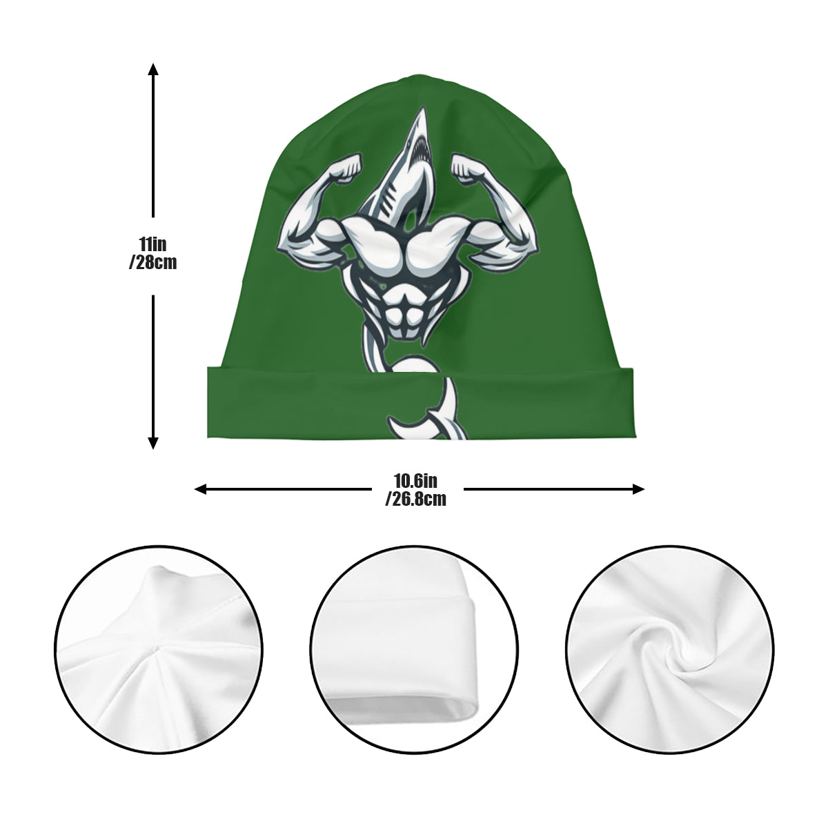 Muscle Body Skull Cap