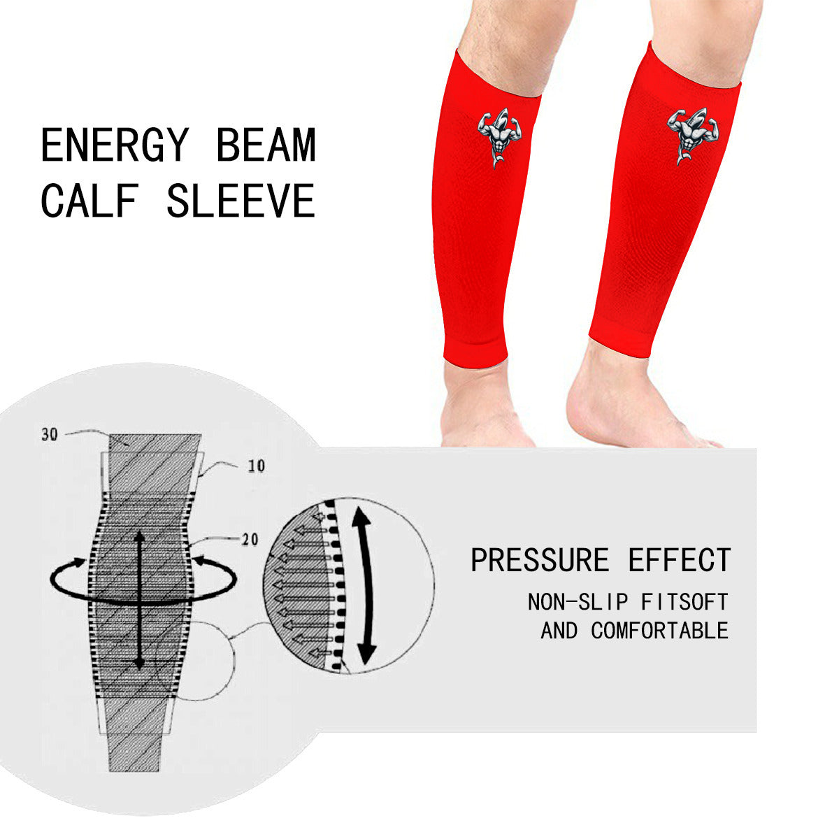 Muscle Body Calf Cover