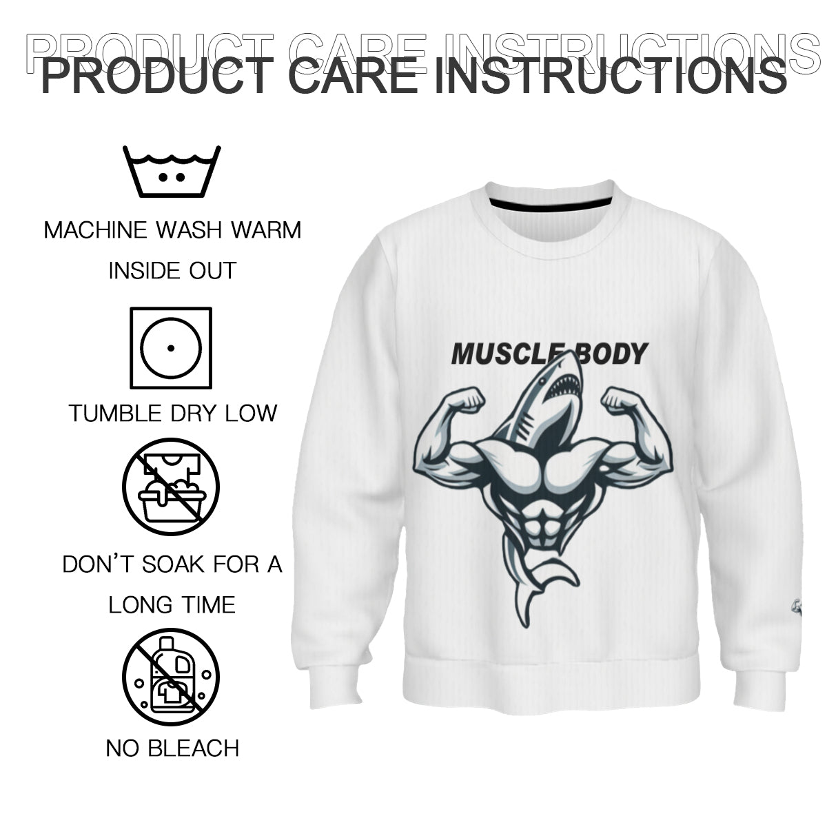 Muscle Body Unisex Sweater