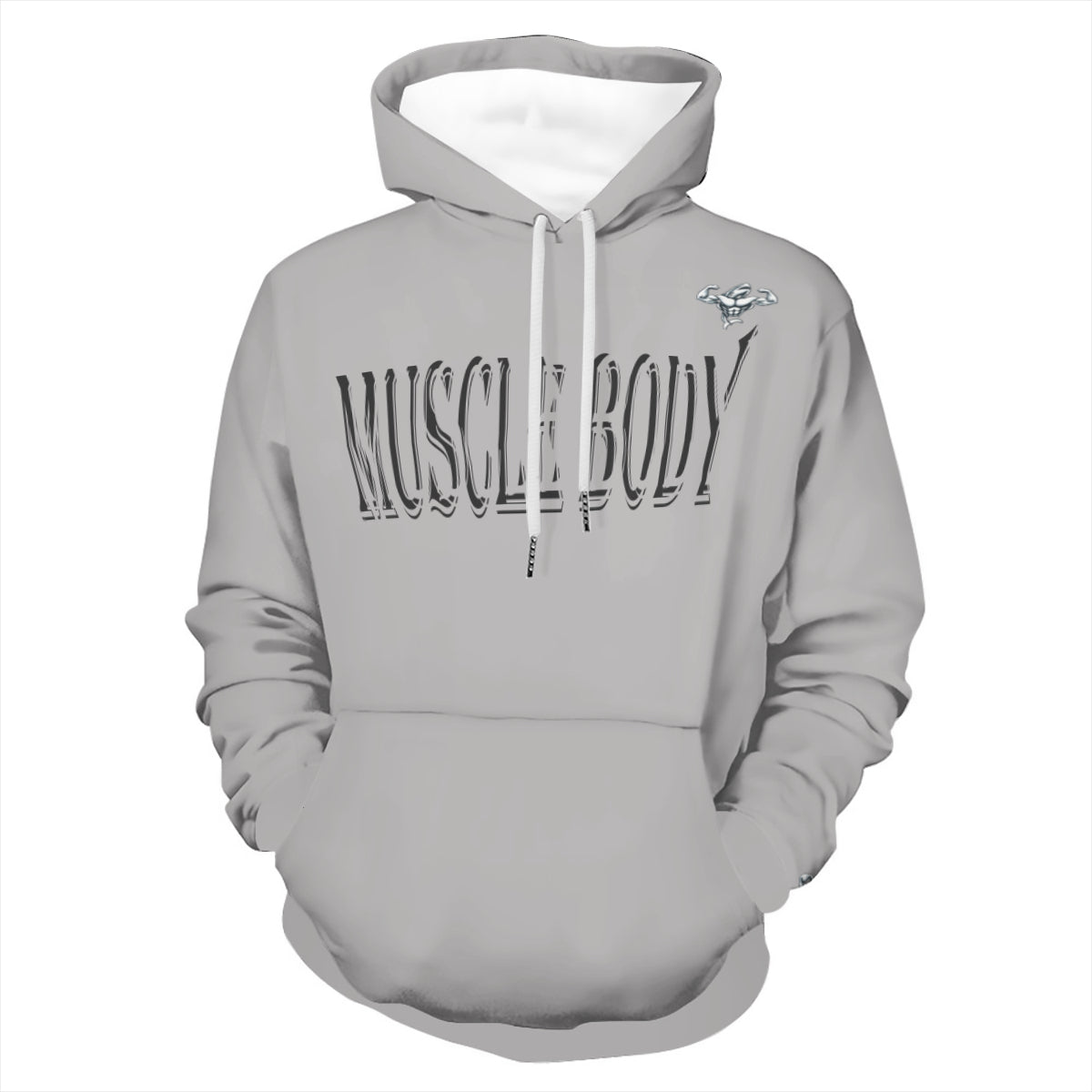 Men's Muscle Body Bodybuilder Hoodie