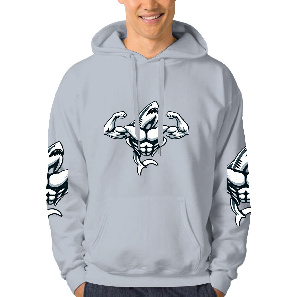 Men's Muscle Body Hoodie