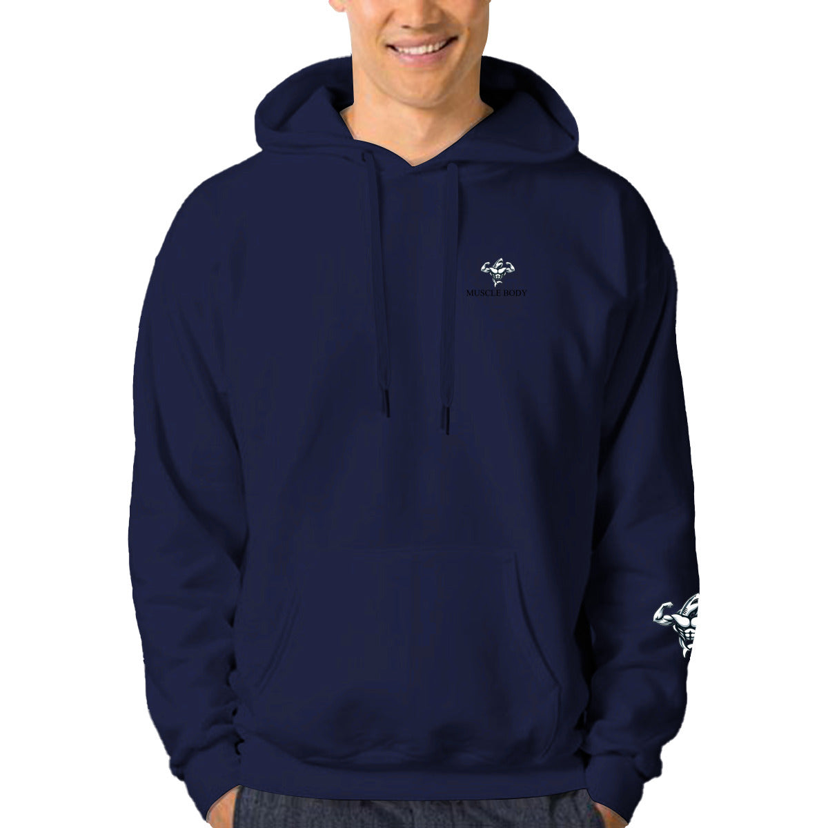 Men's Muscle Body Hoodie