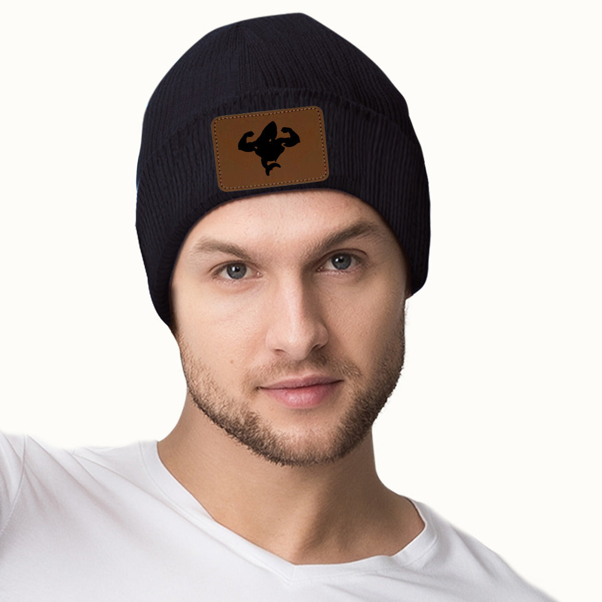 Muscle Body Engraved Thick Knitted Hat