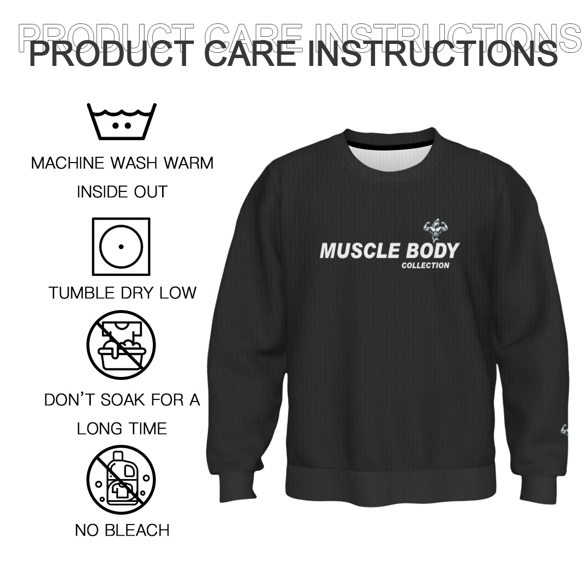 Muscle Body Unisex Sweater