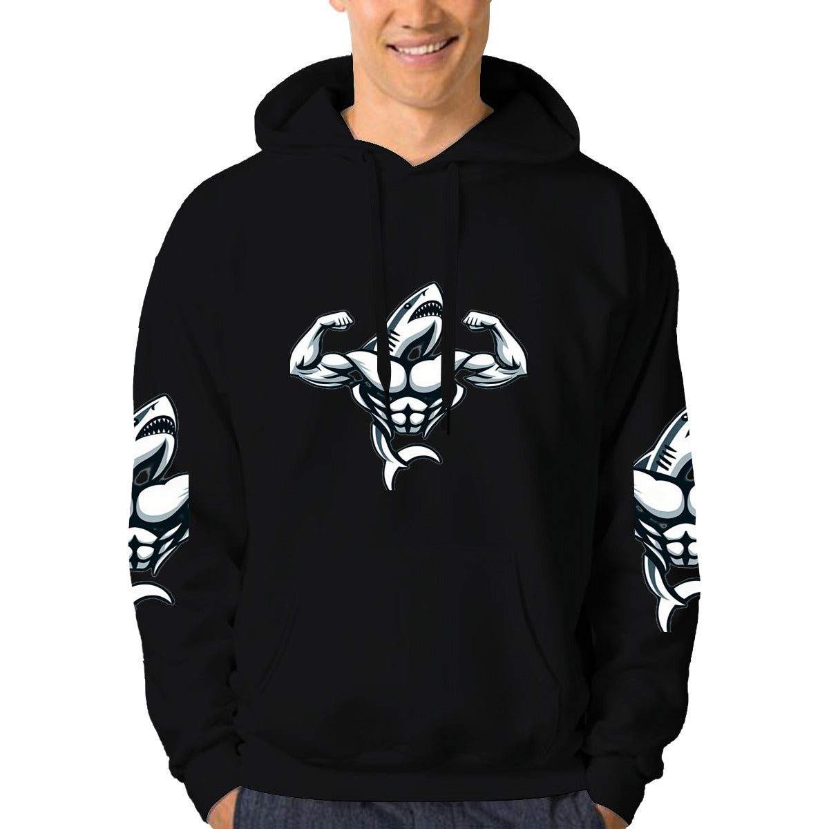 Men's Muscle Body Hoodie